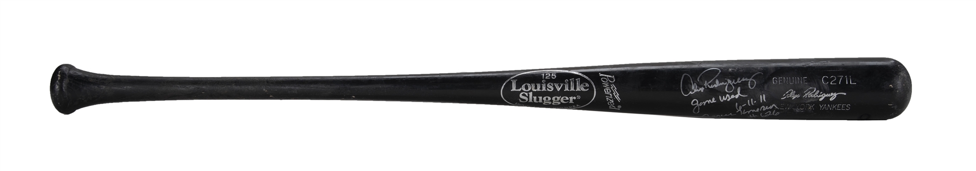 2011 Alex Rodriguez Game Used & Signed Louisville Slugger C271L Model Bat Used For Career Home Run #626 (Rodriguez LOA & MLB Authenticated)